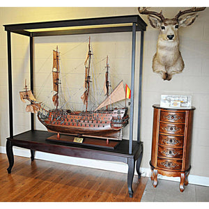 Old Modern Display Case for XL ship no Glass P001