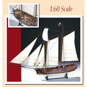 Pirate Ship Adventure 1/60 Amati Model Ship Kit 1446