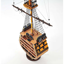 Old Modern HMS VICTORY CROSS SECTION Q010