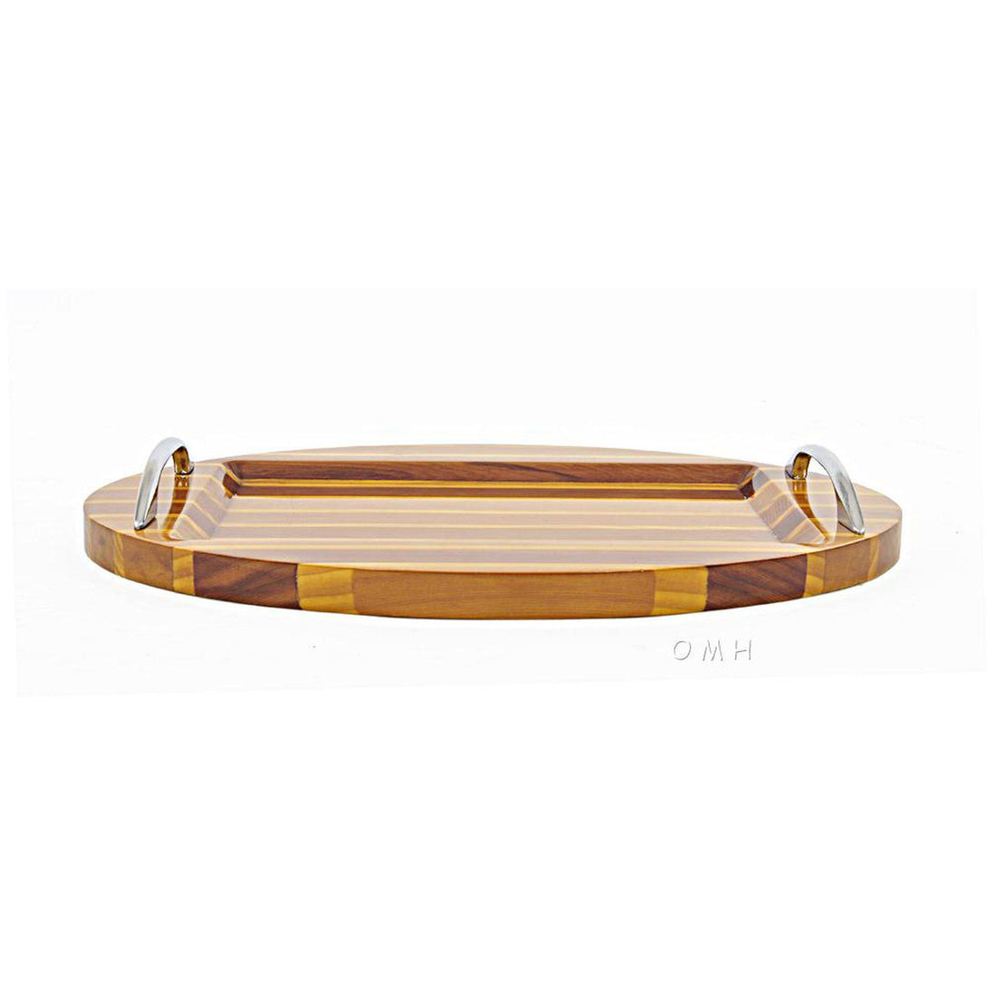 Old Modern Chris Craft Oval Tray Q057