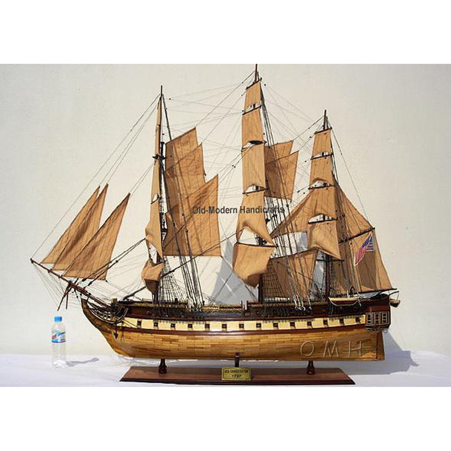 Old Modern USS Constitution XL T103