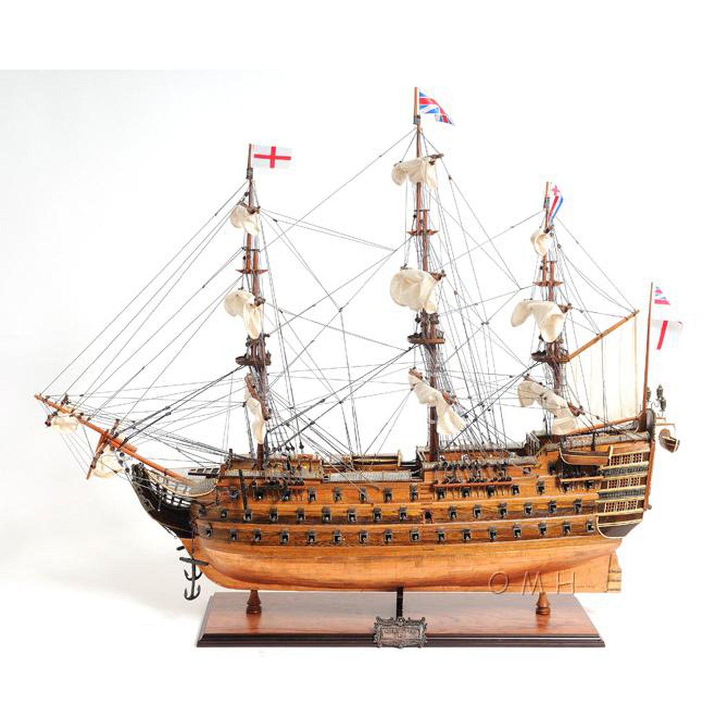 Old Modern HMS VICTORY COPPER BOTTOM T212