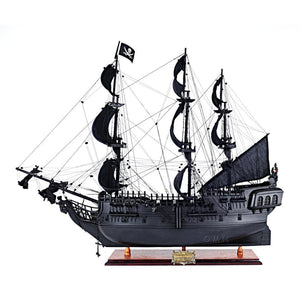 Old Modern Black Pearl Pirate Ship Medium T305