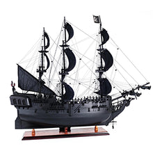 Old Modern Black Pearl Pirate Ship Medium T305