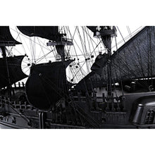 Old Modern Black Pearl Pirate Ship Medium T305