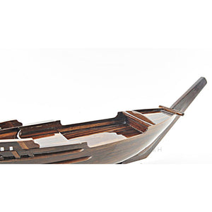 Old Modern Dhow Boat Sushi Tray Q056