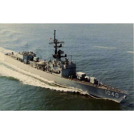 Iron Shipwrights Garcia  FF-1040 Short Bridge Garcia Class Frigate 1/350 Scale Resin Model Ship Kit 4-193