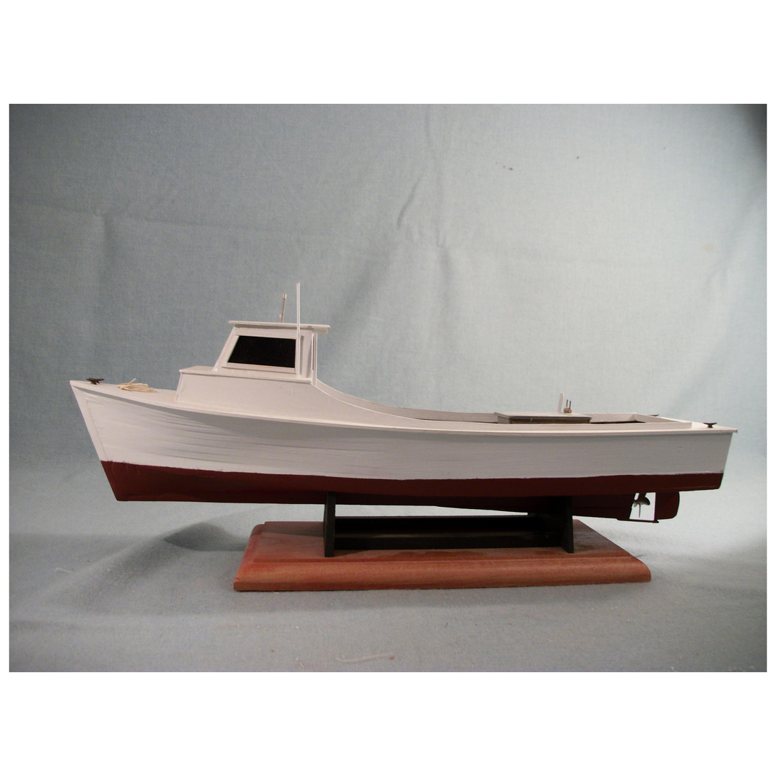 Wye River Models Box Stern Workboat Model Ship Kit