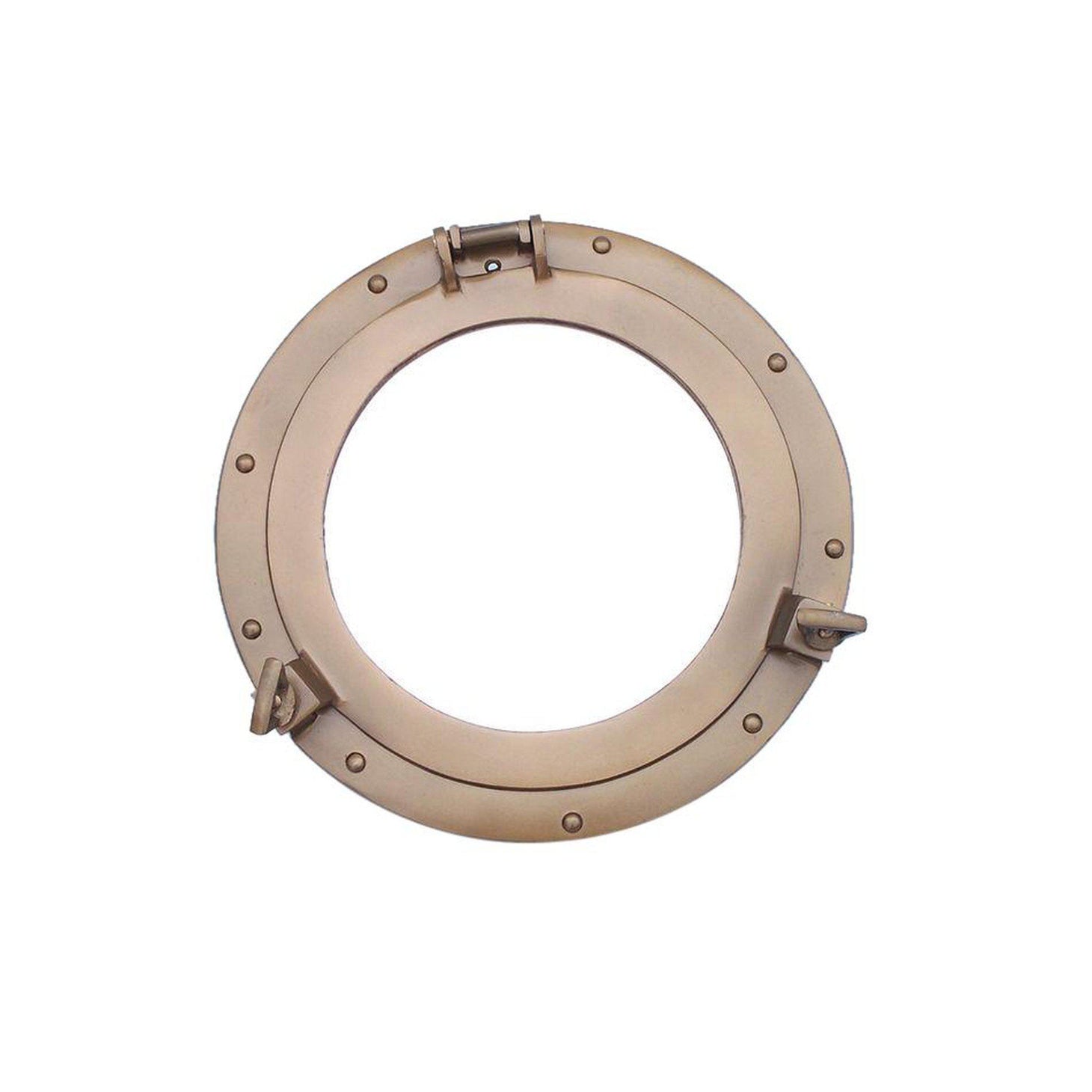 Handcrafted Model Ships Antique Brass Decorative Ship Porthole Mirror 15 MC-1964-15-AN