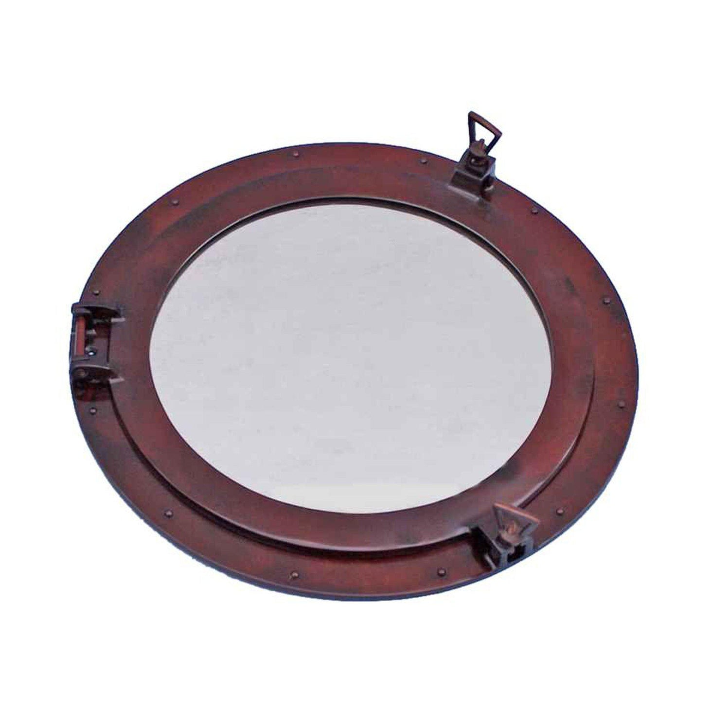 Handcrafted Model Ships Deluxe Class Antique Copper Porthole Window 24