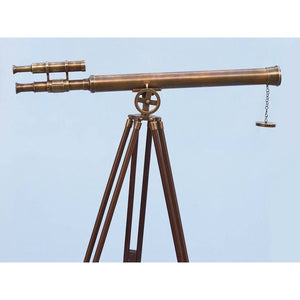 Handcrafted Model Ships Floor Standing Antique Brass Griffith Astro Telescope 64 ST-0124-AN