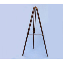 Handcrafted Model Ships Floor Standing Antique Brass With Leather Griffith Astro Telescope 64 ST-0124-AN-L