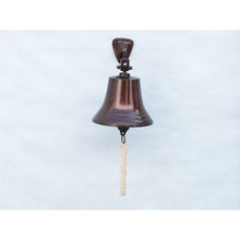 Handcrafted Model Ships Antique Copper Hanging Ships Bell 11" BL-2019-9-AC