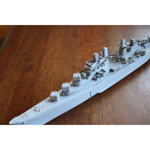 Iron Shipwrights USS Atlanta CLAA51  Atlanta class Anti-Aircraft Light Cruiser (1942) 1/350 Scale Resin Model Ship Kit 4-119