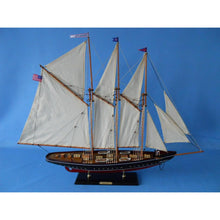 Handcrafted Model Ships Wooden Atlantic Limited Model Sailboat 25" D0104