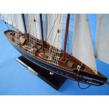 Handcrafted Model Ships Wooden Atlantic Limited Model Sailboat 25" D0104
