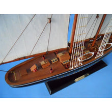 Handcrafted Model Ships Wooden Atlantic Limited Model Sailboat 25" D0104