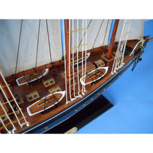 Handcrafted Model Ships Wooden Atlantic Limited Model Sailboat 25" D0104