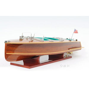 Old Modern Chris Craft Triple Cockpit with Display Case B040A
