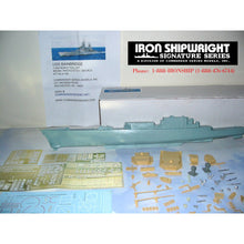 Iron Shipwrights USS Bainbridge CGN25  1985  Kit by Luciano Rizzato 1/350 Scale Resin Model Ship Kit 4-160