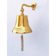 Handcrafted Model Ships Brass Plated Hanging Ship's Bell 15" BL2019-11B