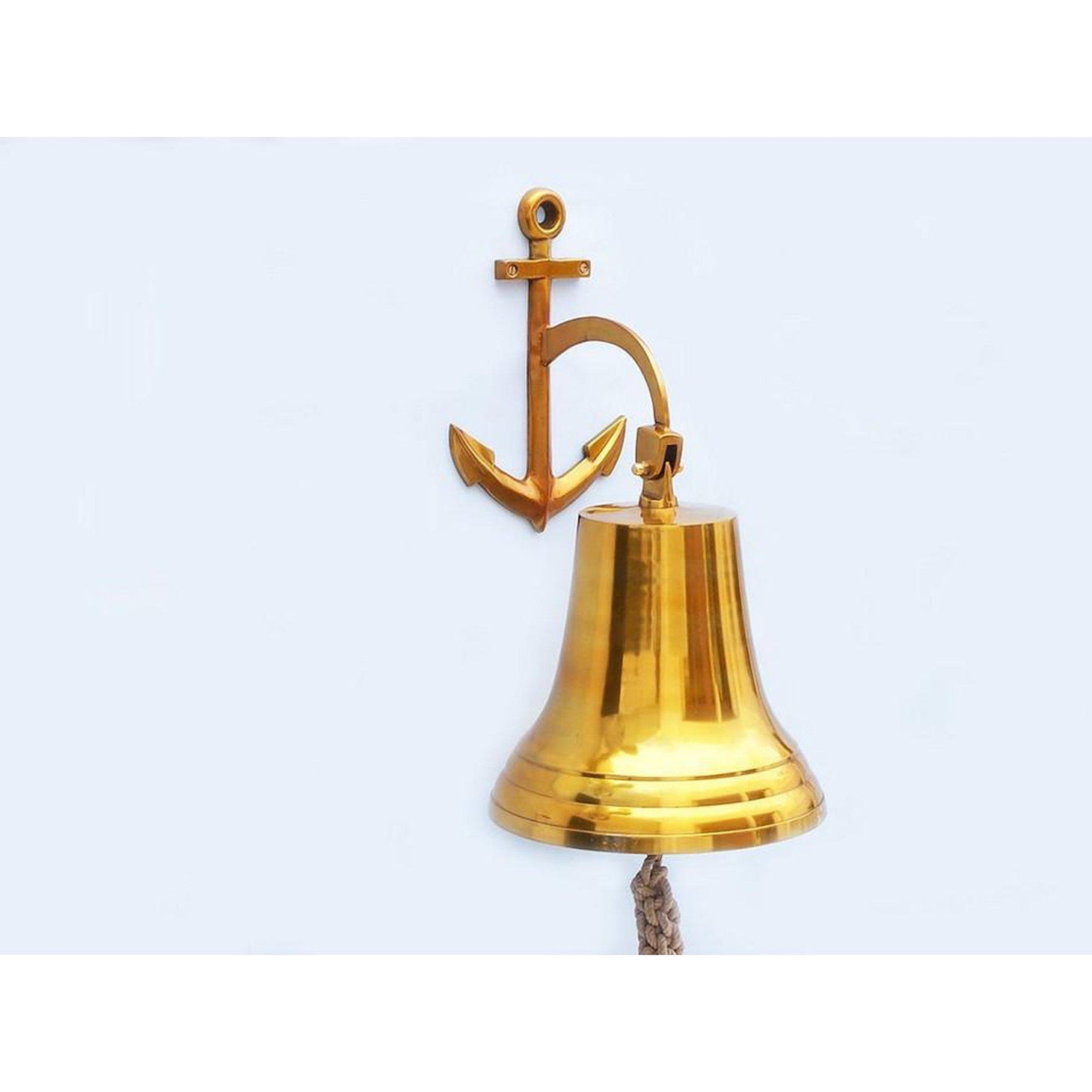 Handcrafted Model Ships Brass Hanging Anchor Bell 21