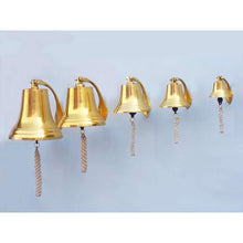 Handcrafted Model Ships Brass Plated Hanging Harbor Bell 10 BL2021-11B