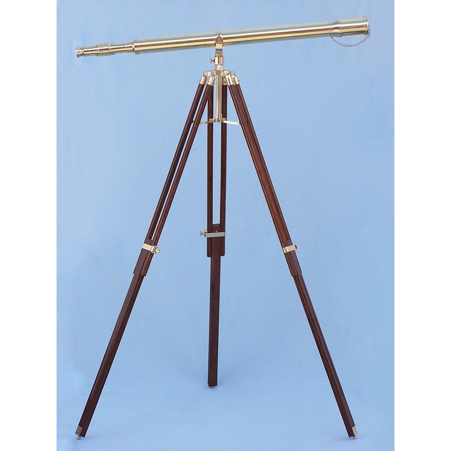 Handcrafted Model Ships Floor Standing Brass Galileo Telescope 62 ST-0117