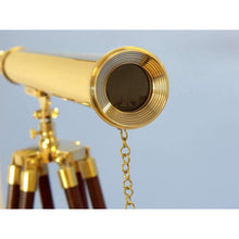 Handcrafted Model Ships Floor Standing Brass Harbor Master Telescope 60  ST-0123 - plain