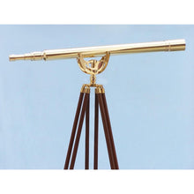 Handcrafted Model Ships Floor Standing Brass Anchormaster Telescope 65 ST-0148BR
