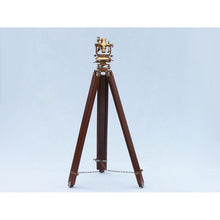 Handcrafted Model Ships Floor Standing Brass Theodolite 62" LI-1513-STAND