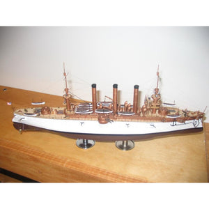 Iron Shipwrights USS Brooklyn ACR3  US Armored Cruiser 1898  Kit by Denny Pierson 1/350 Scale Resin Model Ship Kit 4-128
