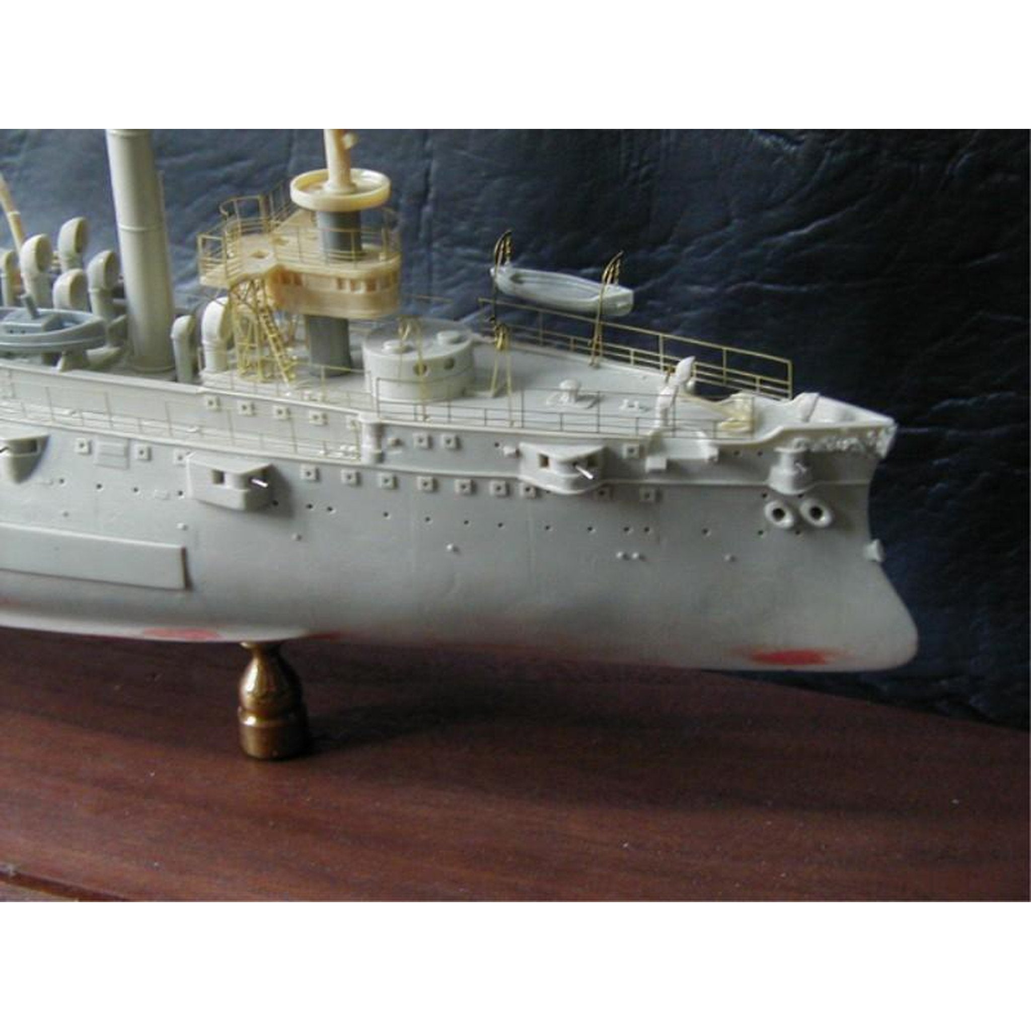 Buy USS Brooklyn ACR3 US Armored Cruiser 1898 Kit by Denny Pierson 1/ ...