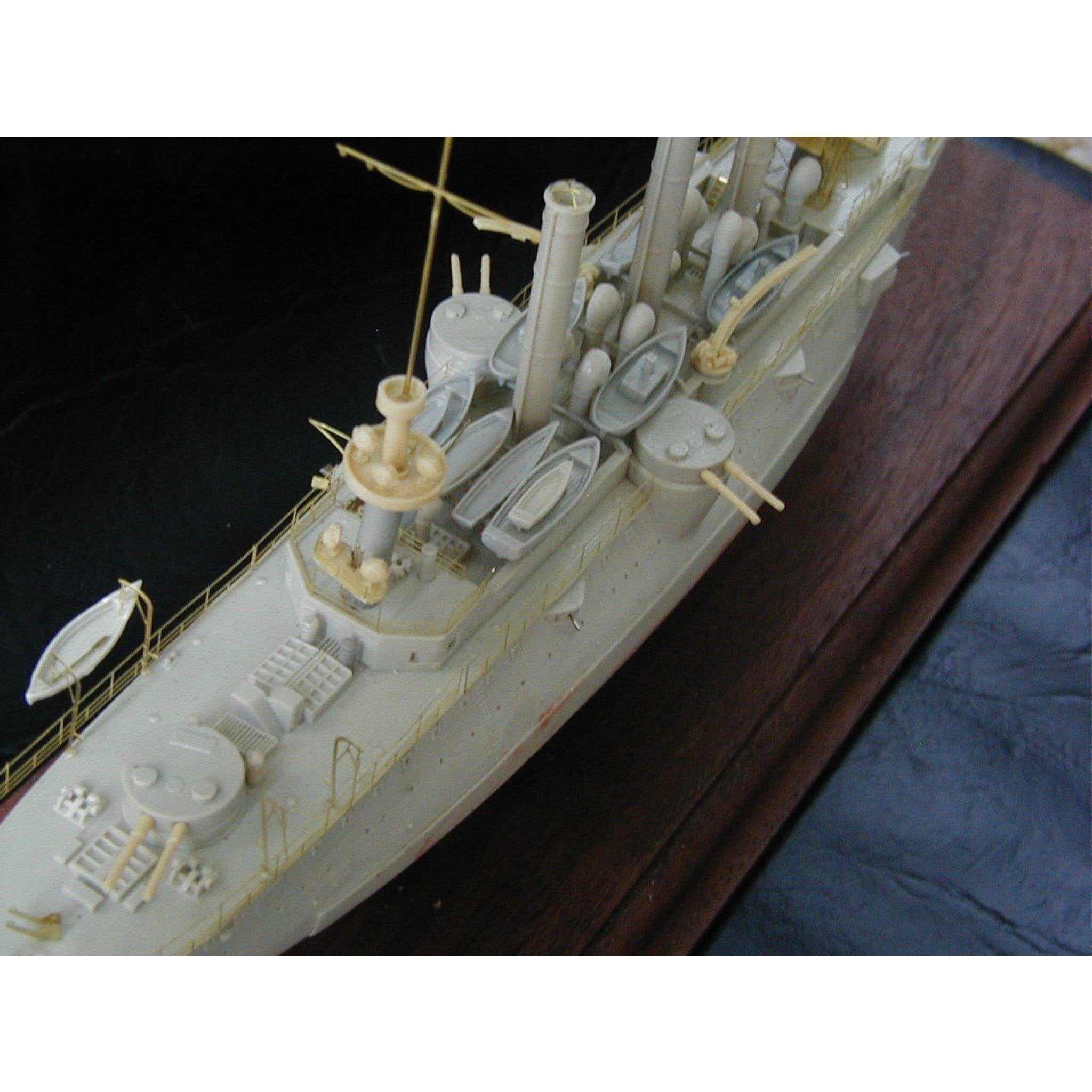 Buy USS Brooklyn ACR3 US Armored Cruiser 1898 Kit by Denny Pierson 1/ ...