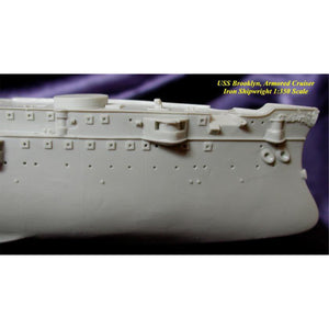 Buy USS Brooklyn ACR3 US Armored Cruiser 1898 Kit by Denny Pierson 1/ ...