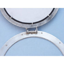 Handcrafted Model Ships Brushed Nickel Deluxe Class Decorative Ship Porthole Mirror 20" MC-1965-20-BN-M