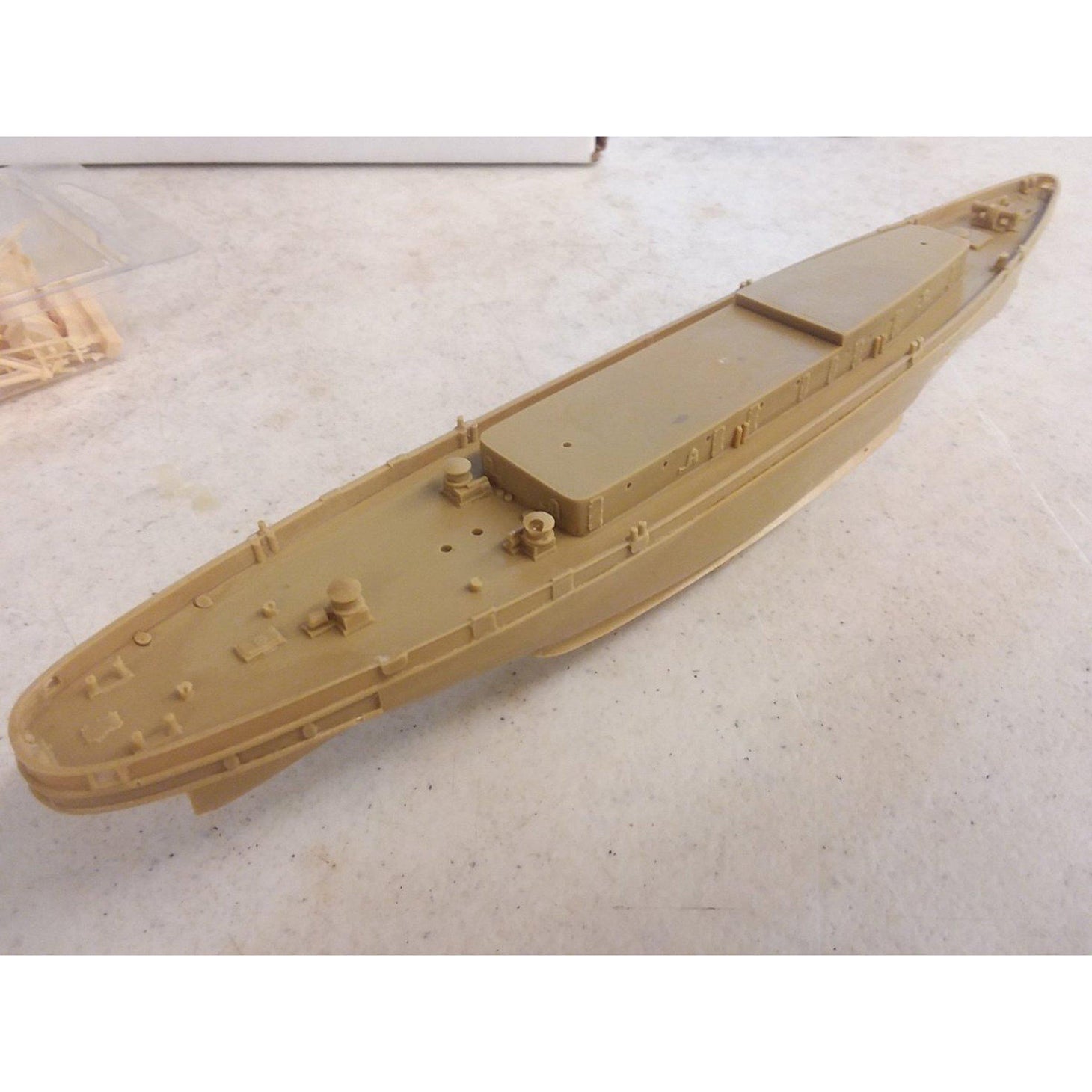 Iron Shipwrights USS Chanticleer ASR-7 1/350 Scale Resin Model Ship Kit 4-154