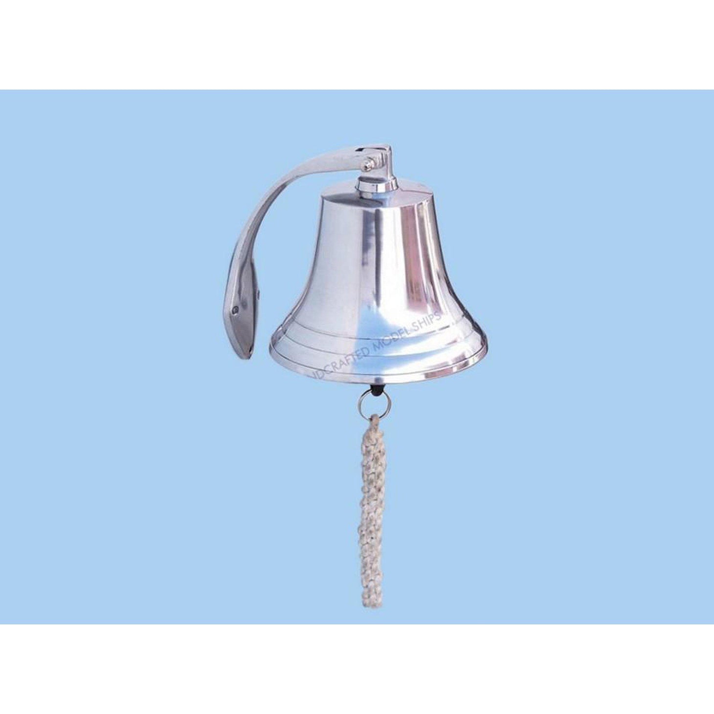 Handcrafted Model Ships Chrome Hanging Harbor Bell 10 BL2021-11C