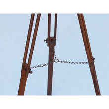 Handcrafted Model Ships Floor Standing Antique Copper Harbor Master Telescope 50 ST-0129-AC