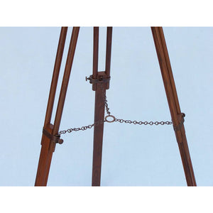 Handcrafted Model Ships Floor Standing Antique Copper Harbor Master Telescope 50 ST-0129-AC