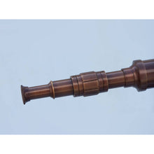 Handcrafted Model Ships Floor Standing Antique Copper Harbor Master Telescope 50 ST-0129-AC