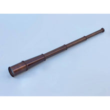 Handcrafted Model Ships Deluxe Class Hampton Collection Bronze Spyglass With Rosewood Box 36" FT-0214-BZ