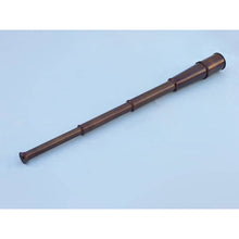 Handcrafted Model Ships Deluxe Class Hampton Collection Bronze Spyglass With Rosewood Box 36" FT-0214-BZ