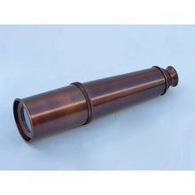 Handcrafted Model Ships Deluxe Class Hampton Collection Bronze Spyglass With Rosewood Box 36" FT-0214-BZ