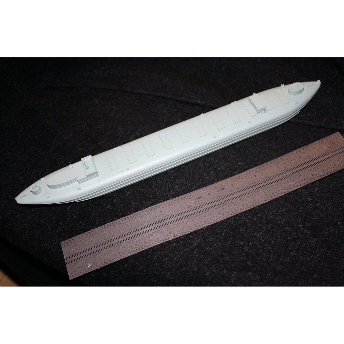 Iron Shipwrights S.S. John Ericsson  Whaleback type lake freighter 1/350 Scale Resin Model Ship Kit 4-240