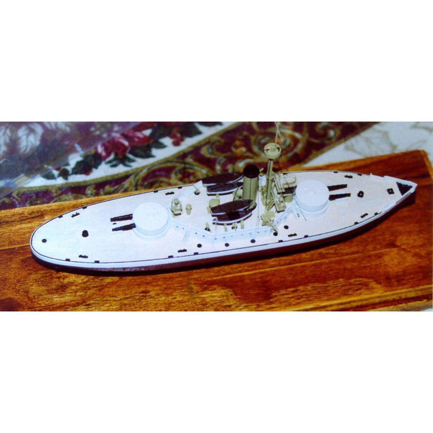 Iron Shipwrights USS Amphitrite BM-2 1898 1/350 Scale Resin Model Ship Kit 4-150