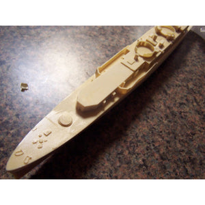 Iron Shipwrights USS Gyatt DDG-1 Gearing class Guided Missile Destroyer 1957 1/350 Scale Resin Model Ship Kit 4-234