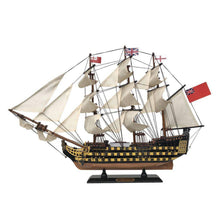 Handcrafted Model Ships Wooden HMS Victory Limited Tall Model Ship 24" V-24