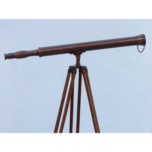 Handcrafted Model Ships Floor Standing Bronzed Harbor Master Telescope 60 ST-0123-BZ