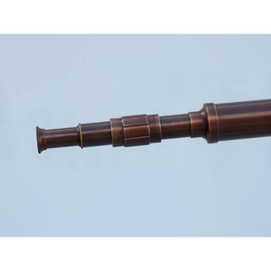 Handcrafted Model Ships Floor Standing Bronzed Harbor Master Telescope 60 ST-0123-BZ